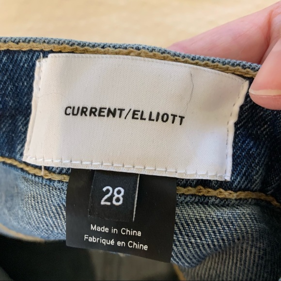 Current Elliott The High Waist Kick Jeans Size 28 NWT - Picture 13 of 14